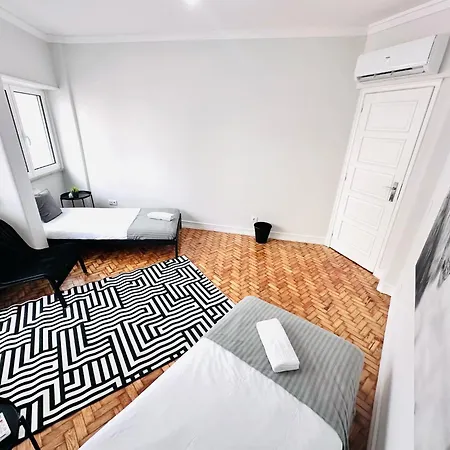 Quarto em Acomodações Particulares Crespo House Ii Fantastic E Lisboa
