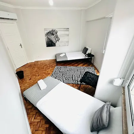 Quarto em Acomodações Particulares Crespo House Ii Fantastic E Lisboa